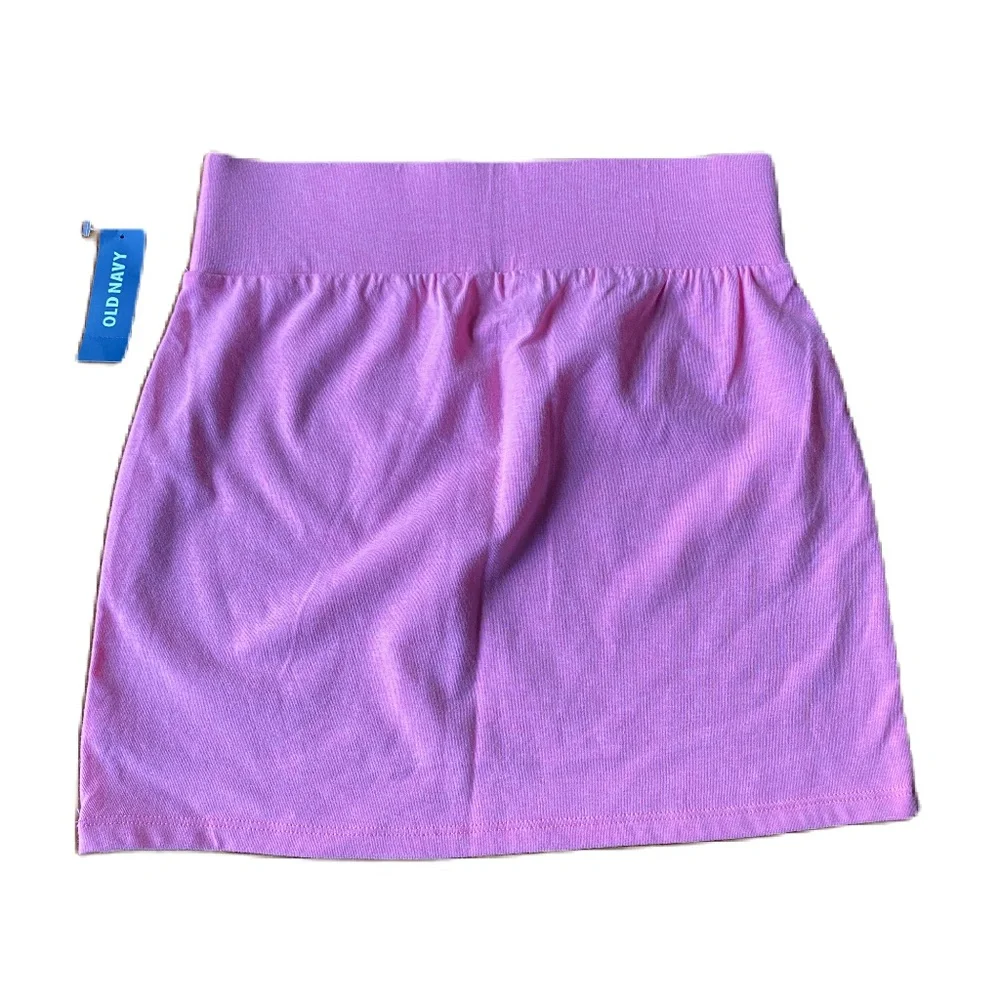 Old Navy cotton stretch mini skirt pink L 10/12